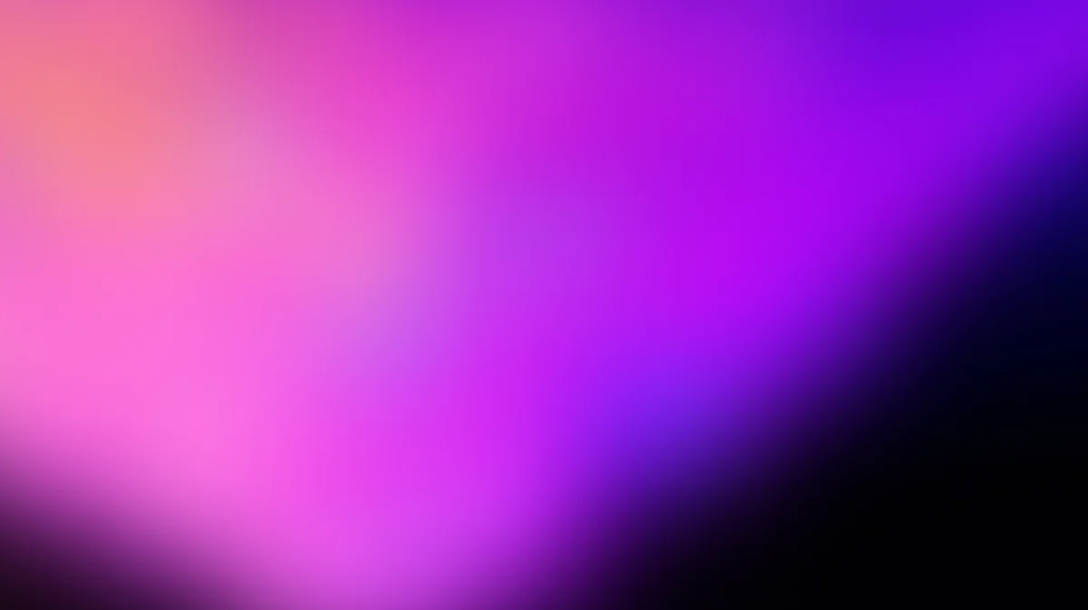 Vibrant gradient wallpaper transitioning from pink to purple to black