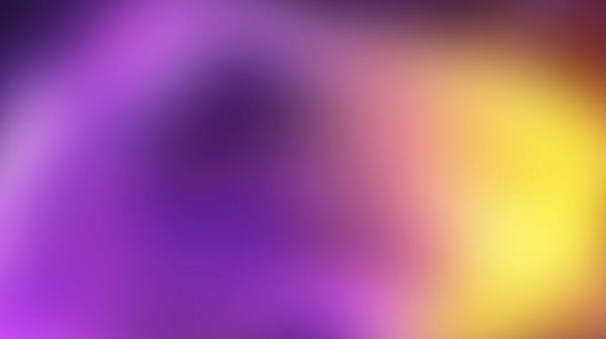 Abstract gradient wallpaper with purple, pink, and yellow blurred light