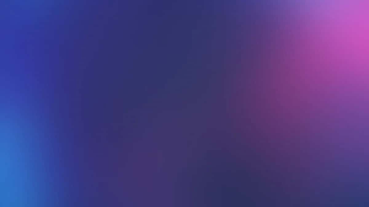 Vibrant gradient background transitioning from blue to purple to pink