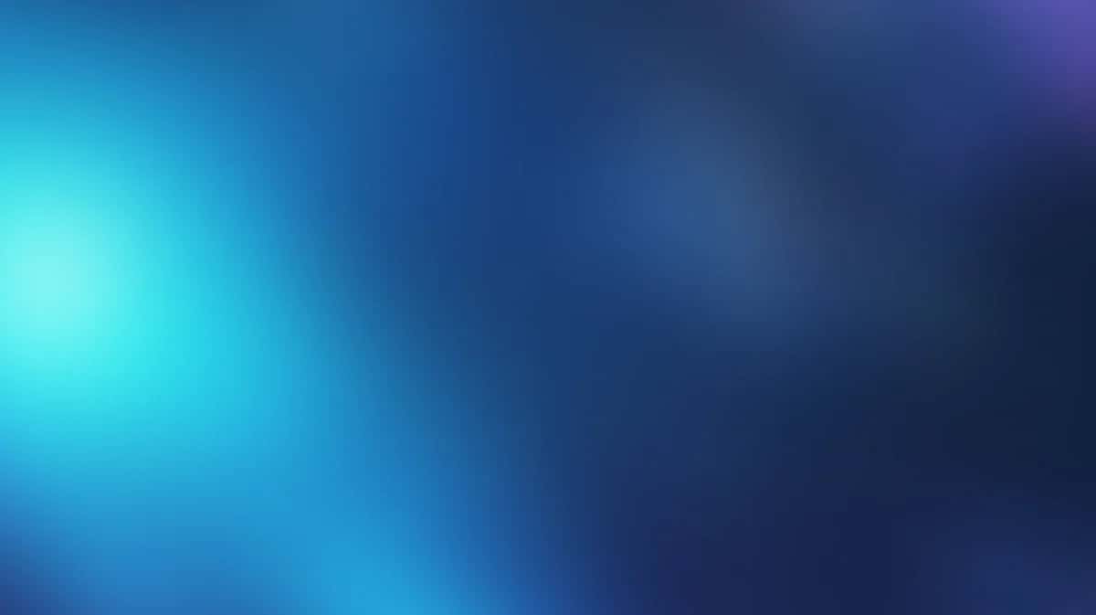 Smooth blue gradient background transitioning from cyan to deep navy with soft light effects