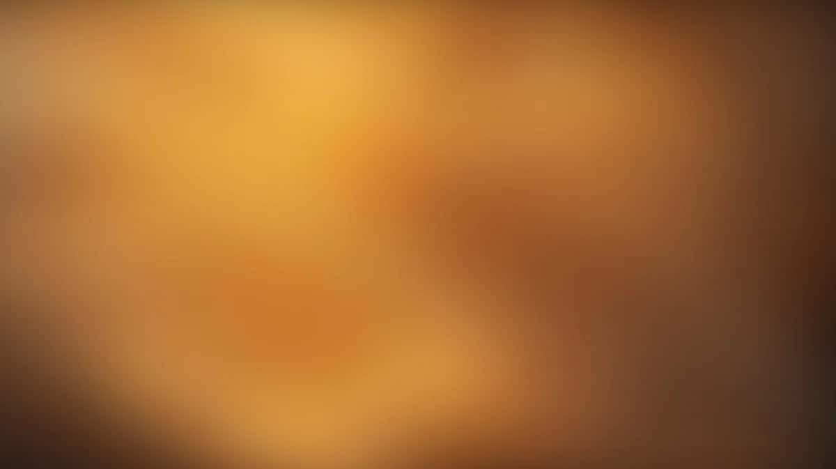 Warm gradient background transitioning from golden yellow to deep brown tones