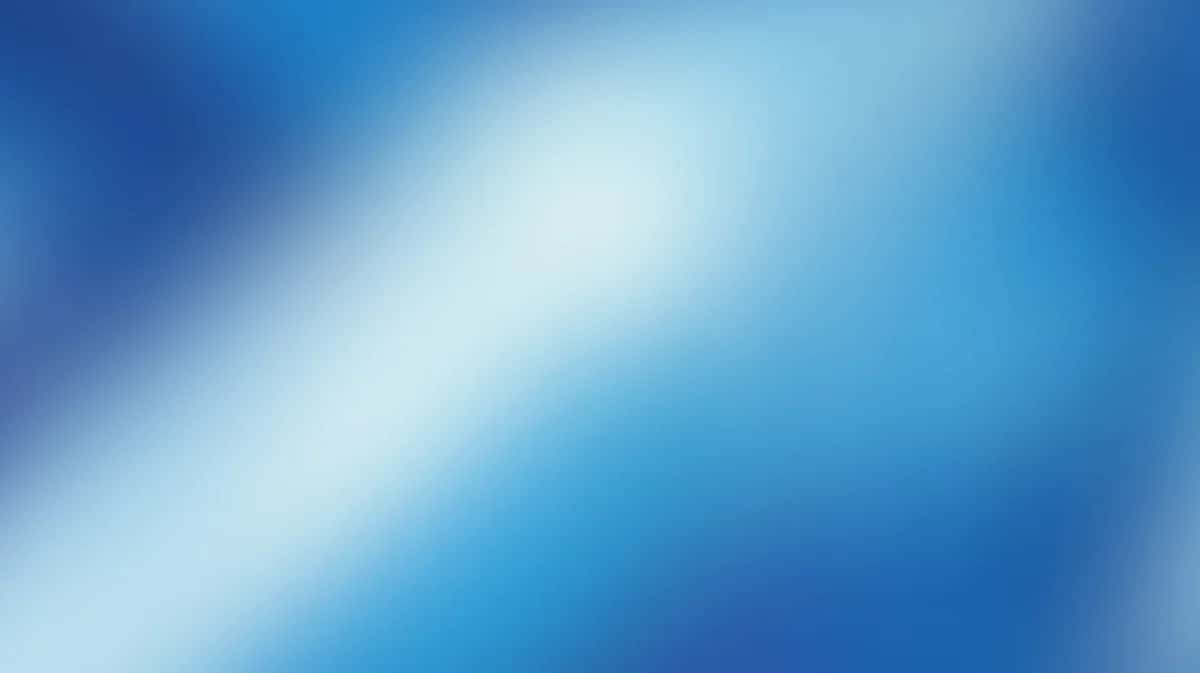 Blue gradient background with soft diagonal light streaks and blurred bokeh effect
