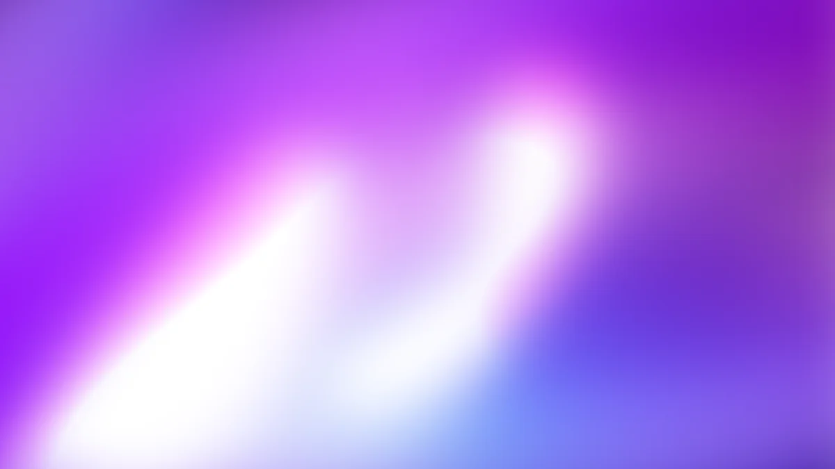 Vivid electric purple and magenta gradient with a bright white diagonal glow
