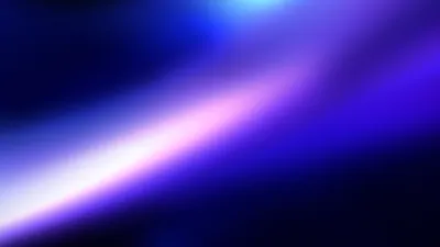 Bright lavender-pink beam of light streaking across a deep navy-black field