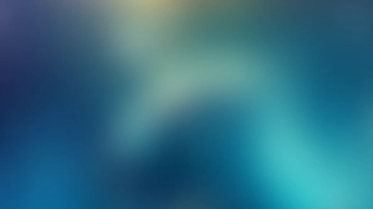 Gradient BGs, Smooth blurred gradient of navy, teal and cyan with faint warm glow